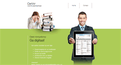 Desktop Screenshot of certair.nl